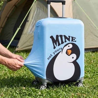 Housse pour valise Anti-Confusion pingouin mignon
