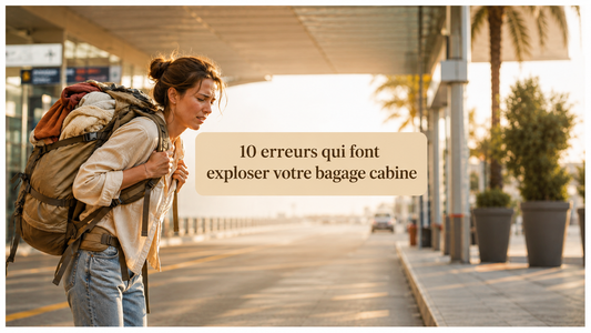 10 erreurs qui font exploser votre bagage cabine