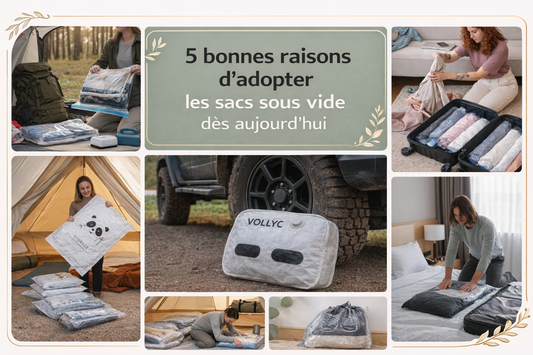 5 bonnes raisons d’adopter les sacs sous vide dès aujourd’hui