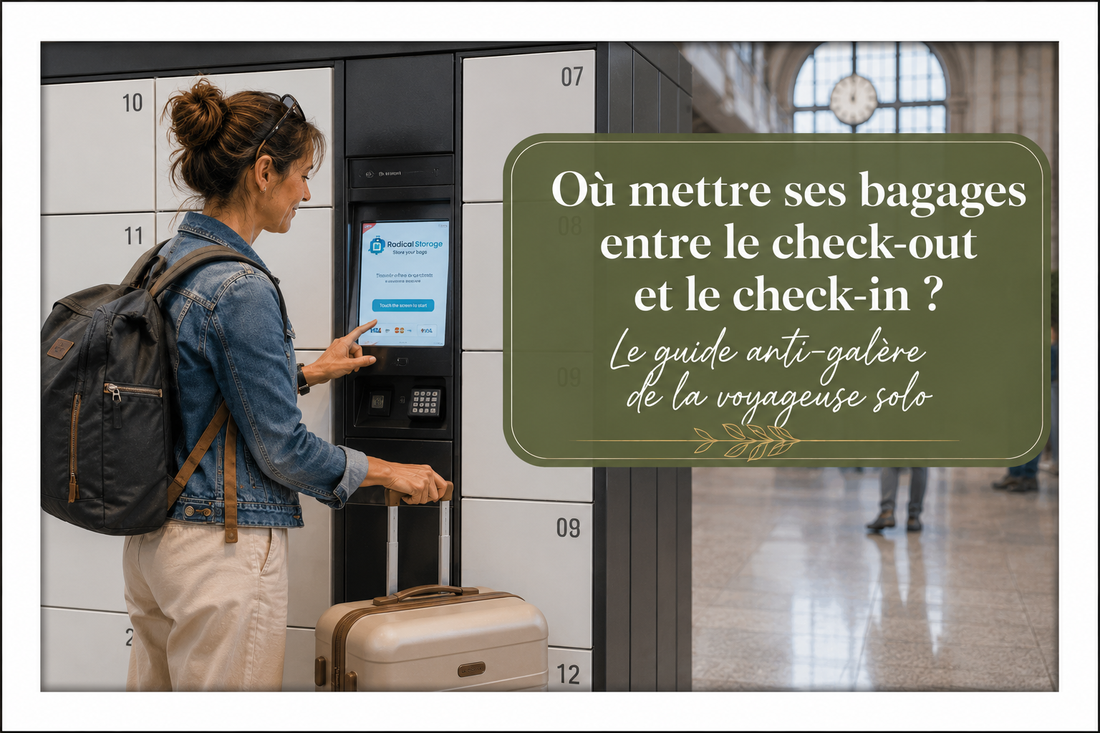 Guide des bagages entre check-out et check-in