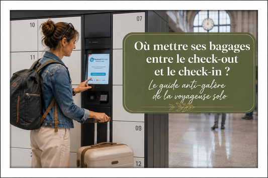 Guide des bagages entre check-out et check-in