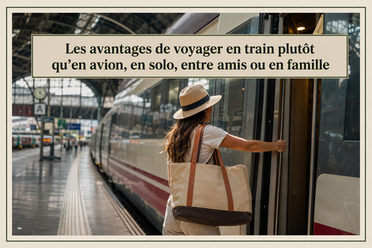 Les avantages de voyager en train plutôt qu'en avion, en solo, entre amis ou en famille