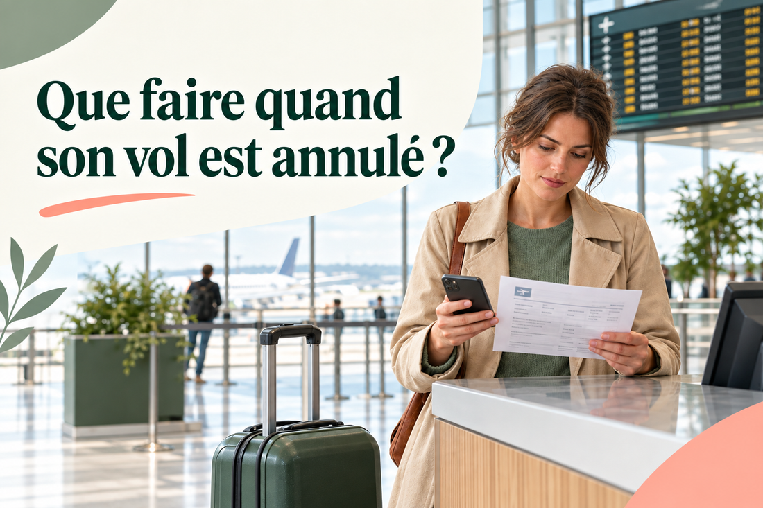 Que faire quand son vol est annulé ? Pas de panique!
