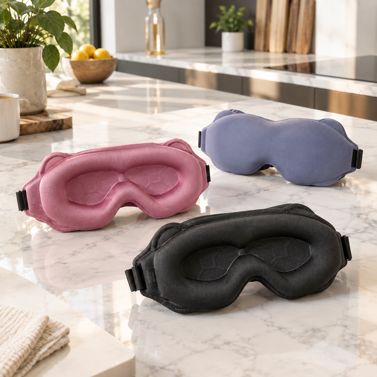 Masque occultant 3D voyage sans pression Confort Total
