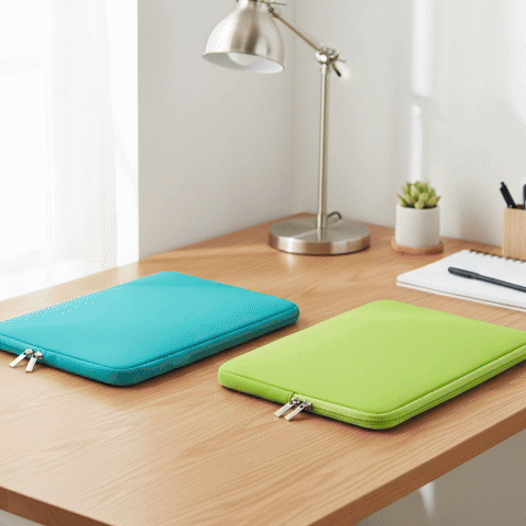 Pochette ordinateur minimaliste ideale pour transporter et proteger un ordinateur portable au quotidien