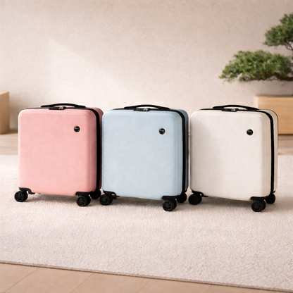 Présentation de la valise aux dimensions 40 x 30 x 20 cm : l'alliance d'un design minimaliste et d'un format cabine pratique.