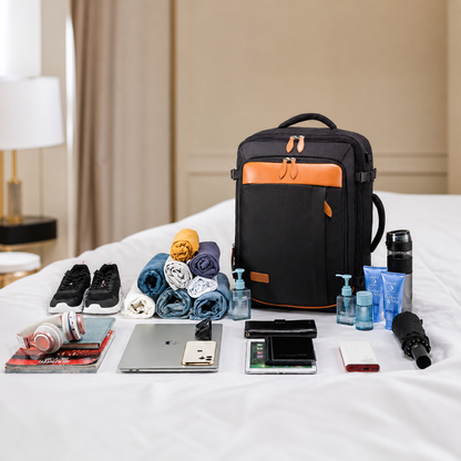 Présentation de la capacité du sac à dos bagage cabine