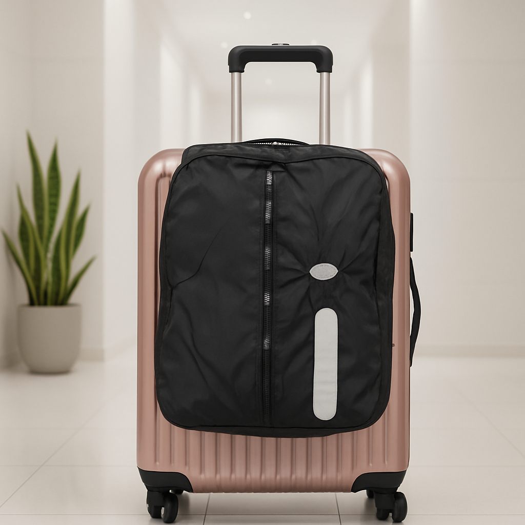 SAC COMPRESSION VOYAGE de 16 litre sur valise 20 pouce demonstration reste d espace