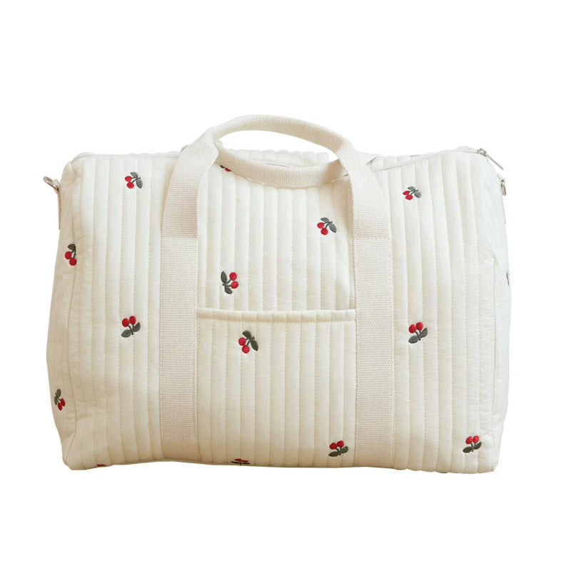 Sac week end zen polyvalent cabine modèle cerise