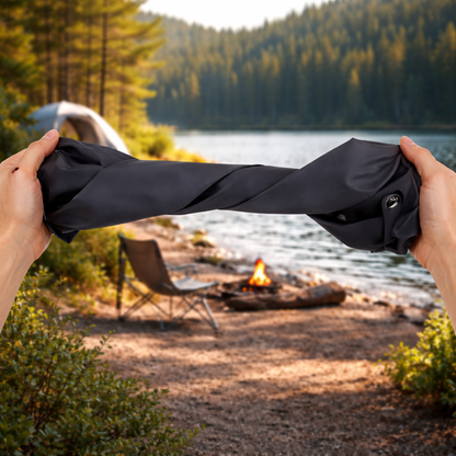 Sac de compression voyage Zen Compact 16L : ultra‑résistant et indéchirable, il supporte torsions et usages intensifs pour optimiser votre espace.