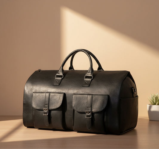 Sac de voyage ZenDistinction noir-STYLE CUIR