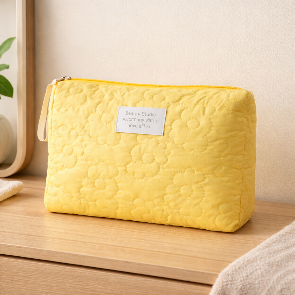 Trousse à maquillage | Zen raffiné et spacieuse