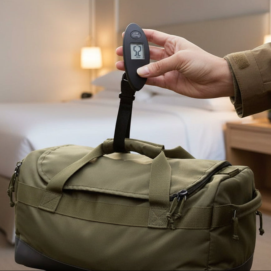 Balance pour valise La sécurité numérique sur bagage cabine