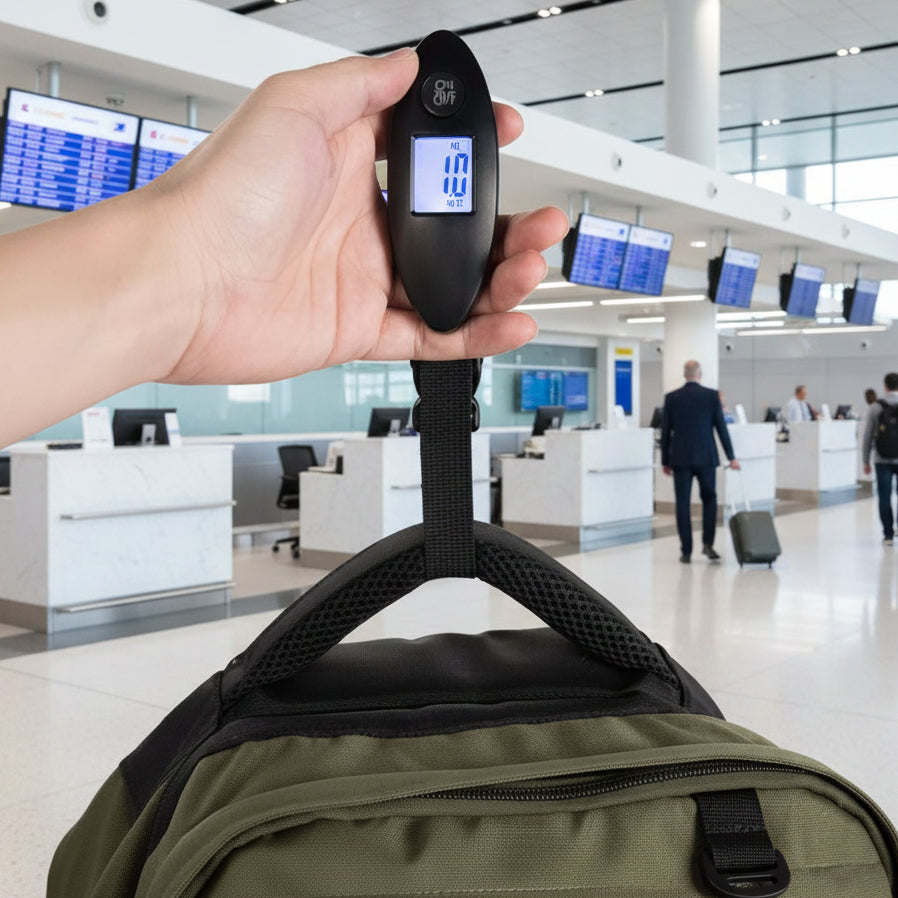Balance pour valise La sécurité numérique sur sac voyage
