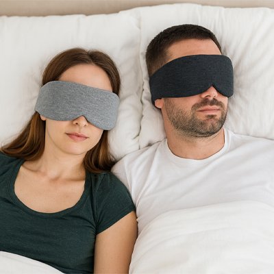 bandeau pour yeux Nuits Sereines en Voyage en duo