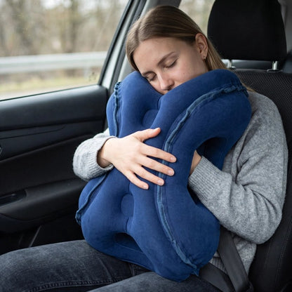 Coussin avion votre kit du sommeil parfait polyvalent