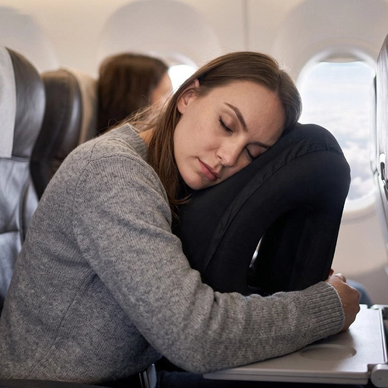 Coussin pour avion sieste en altitude dans l'avion