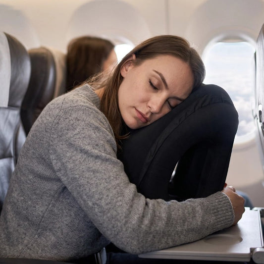 Coussin pour avion sieste en altitude dans l'avion