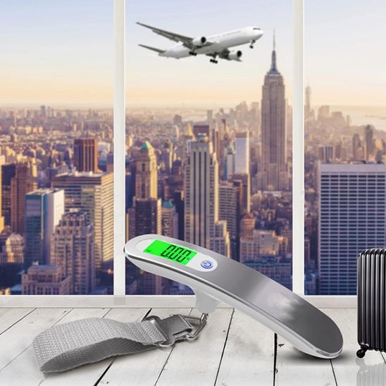 Dans décor aéroport Pèse Valise Prise Sûre Ultra-Compact 