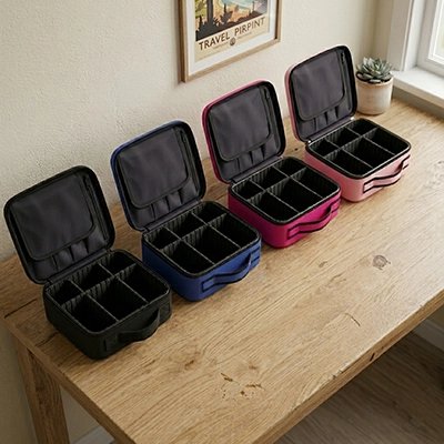 démonstration de l'Organisateur de maquillage Essentiel Beauté