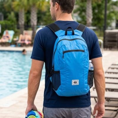 Démonstration du Sac à dos voyage Pliable imperméable 