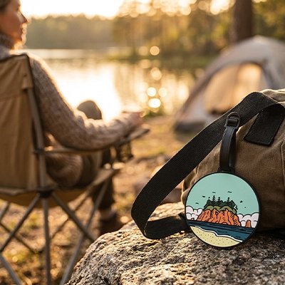 Etiquette pour bagage ROADTAG style roadtrip