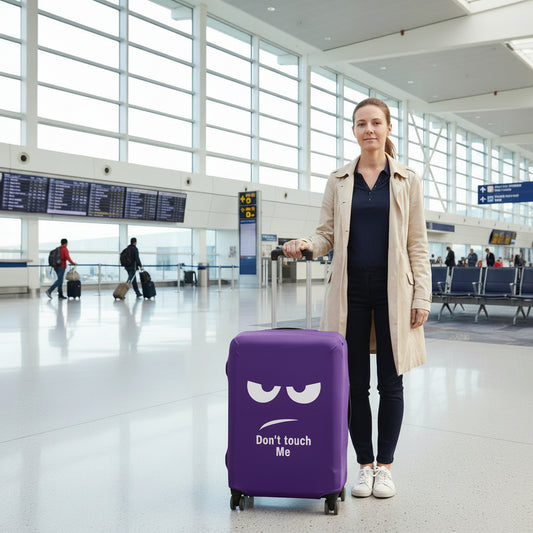 Housse valise Baroudeuse Anti-Rayures violet