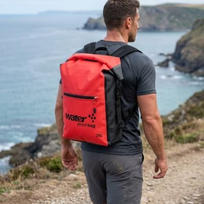 Marcheur Sac à dos étanche Aqua Sun rouge
