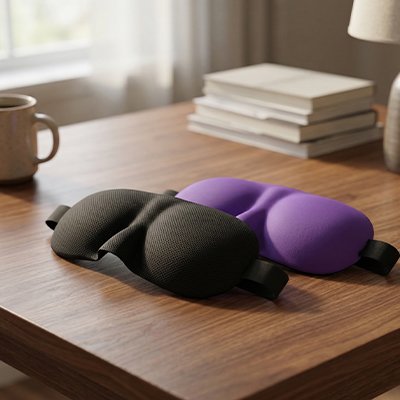 Masque de sommeil 3D sans Escale en démonstration