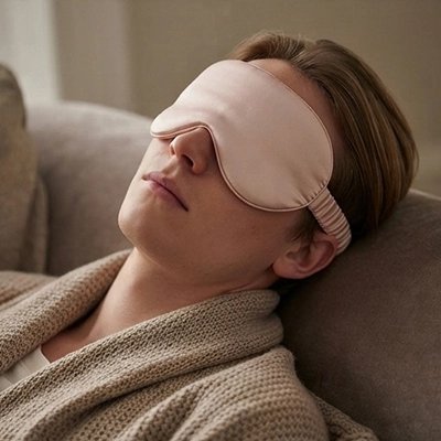 Masque de sommeil tout en douceur partout
