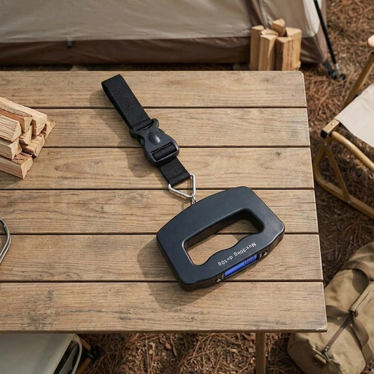Pèse bagage Zéro Surprise Légèreté sur table
