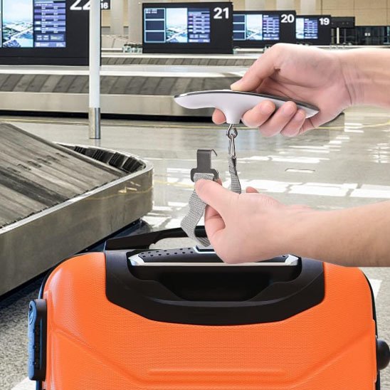 Pèse Valise Prise Sûre Ultra-Compact à l'aéroport