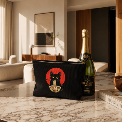 Pochette Maquillage Chat d’Amour dans Cuisine