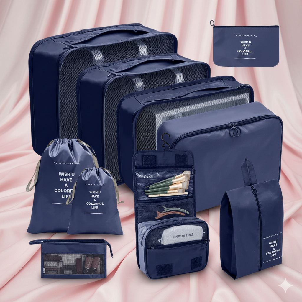 Organisateur de valise | Zen Optimisé  (10 pièces)