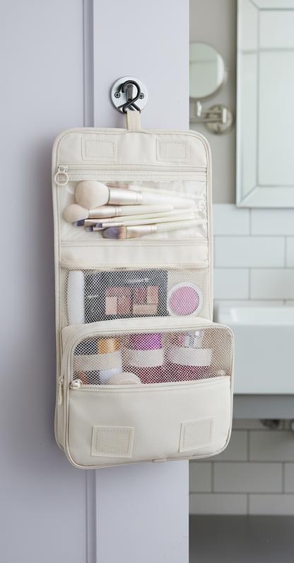 presentation trousse de toillette de organisateur de valise ZenOptimise 10 pieces