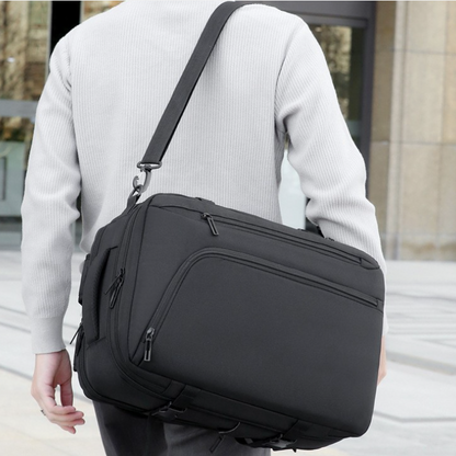 Sac à dos pc Business noir en bandoulière