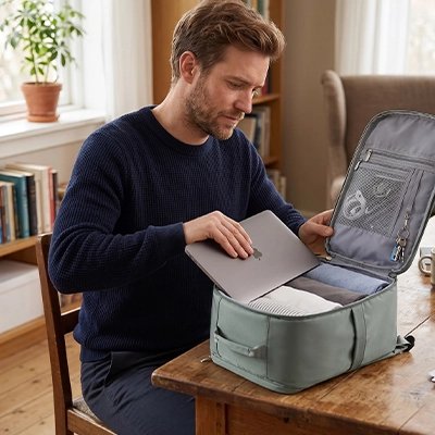 SAC A DOS TAILLE VALISE CABINE URBAN + vert