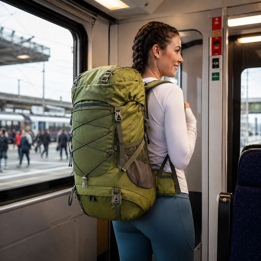 Sac à Dos voyage pour Randonnée Élan Sauvage en Train