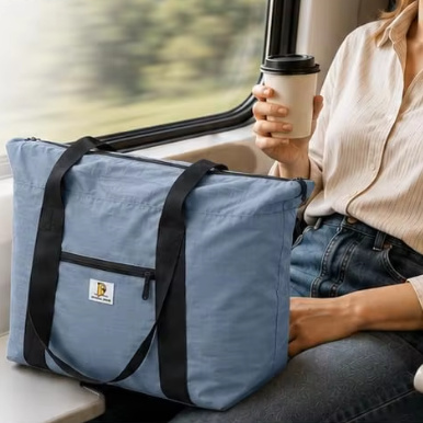 ac de voyage pliable Zen Scandinave essentiel 26 bleu