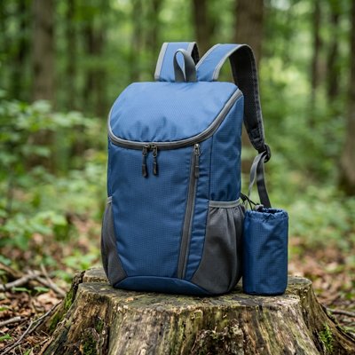 Sac en présentation en forêt avec Sac à dos pour rando marine