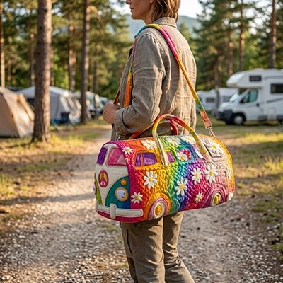 sac week end femme van liberté en camping