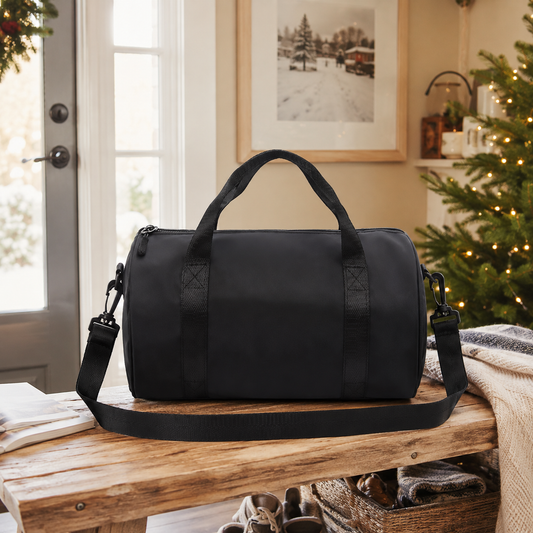 Sac weekend femme prêt à partir compact à noël