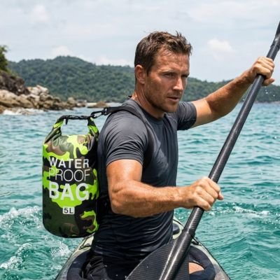 Sportif avec Sac à dos étanche Sport 