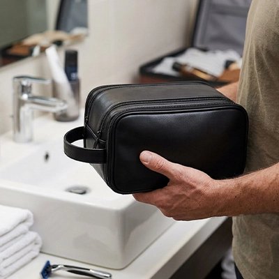Trousse de toilette  Le Luxe Raffiné noir essentiel